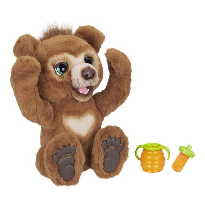 Furreal Friends - Cubby l'ours curieux - peluche interactive - animal électronique - plus de 100 sons et réactions - dès 3 ans