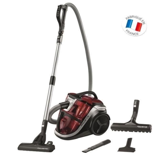 Rowenta RO8313EA Aspirateur Sans Sac Silence Force Multi-Cyclonic Capacité 2L 750W Nombreux Accessoires
