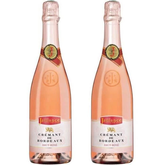 2ème à -50% - Jaillance Crémant de Bordeaux Rosé