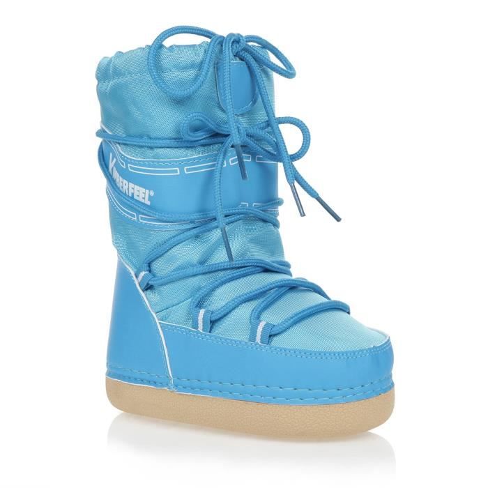 KIMBERFEEL Bottes après-ski Galaxy - Bleu Ciel