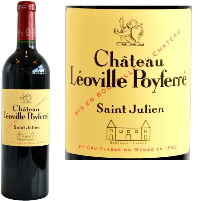 Château Léoville Poyferré 2008 Saint Julien 2008 - Vin rouge de Bordeaux