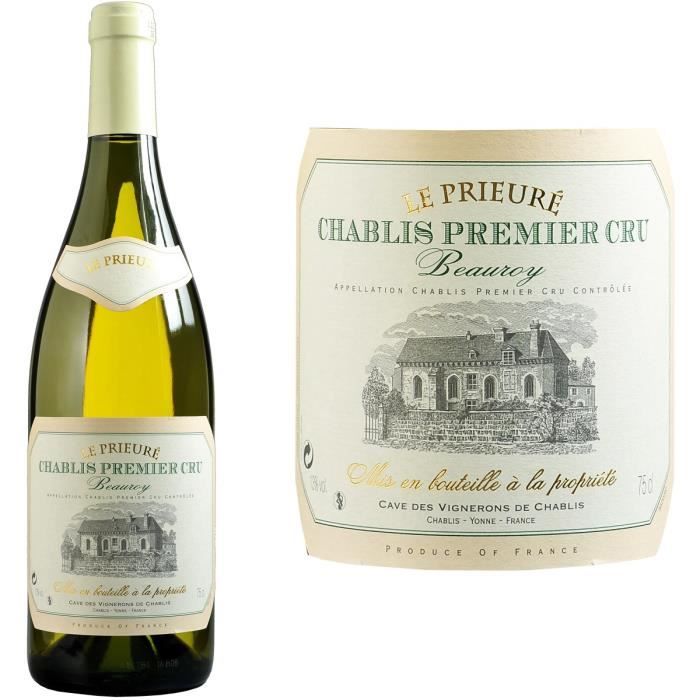 Chablis 1er Cru Beauroy -Le Prieuré- 2014