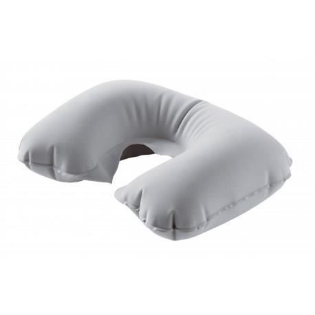 TRIGANO Oreiller de voyage gonflable - Blanc