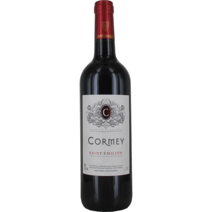 Cormey 2014 Saint Emilion - Vin rouge de Bordeaux