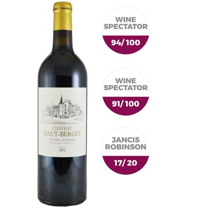 Château Haut Bergey 2014 Pessac Léognan - Vin rouge de Bordeaux