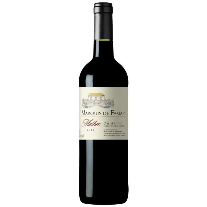 Château Famaey 2016 Cahors - Vin rouge du Sud-Ouest