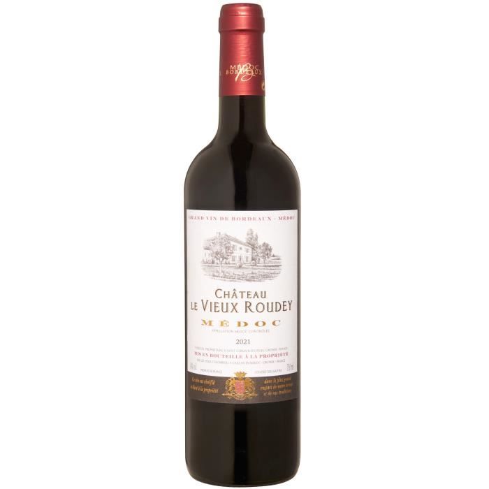Château Vieux Roudey 2021 Médoc - Vin rouge de Bordeaux