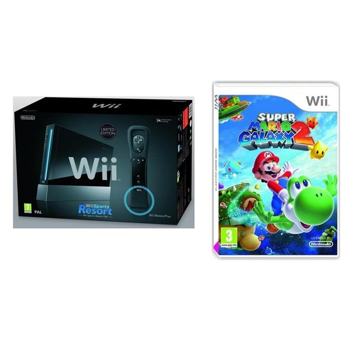 CONSOLE Wii NOIRE SPORTS RESORT