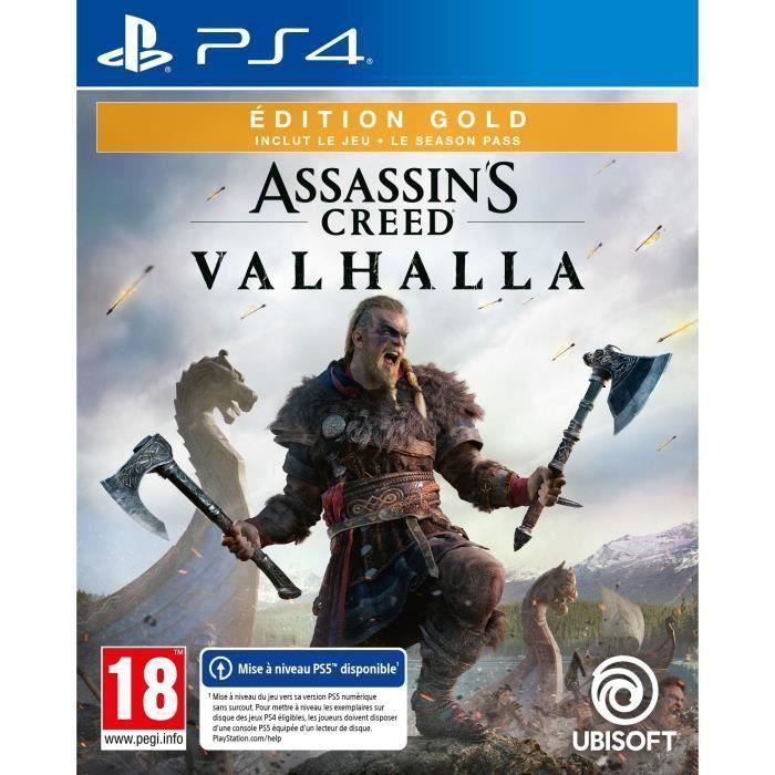 Assassin's Creed Valhalla Edition Gold Jeu Ps4
