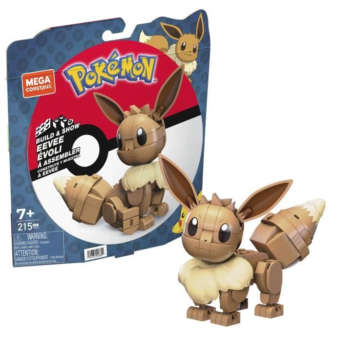 Mega Construx - Pokemon - Evoli Medium - Jouet De Construction