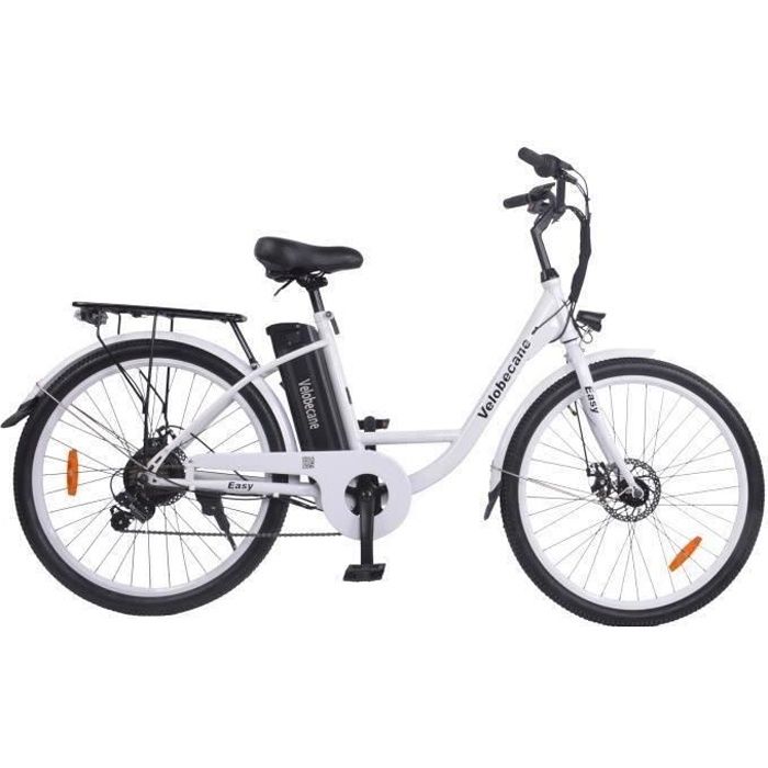 Velobecane Easy Velo electric white - Disc brakes