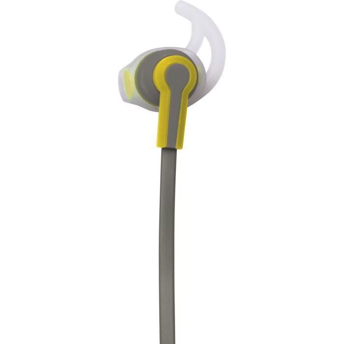 R-MUSIC Sport Buds - Ecouteurs intra-auriculaires sport filaire - Jaune