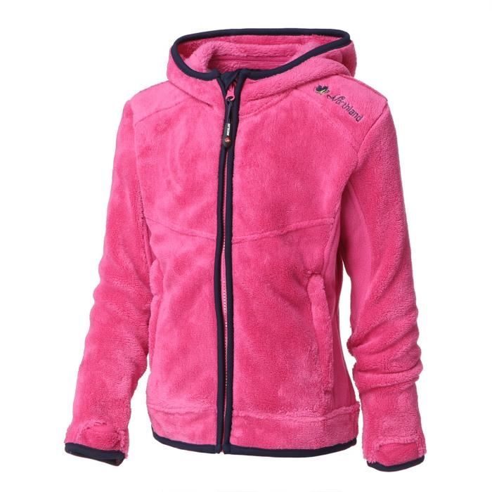 NORTHLAND Veste Polaire Guetty fushia - Fille