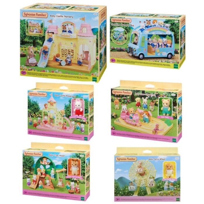 SYLVANIAN FAMILIES - Pack La Crèche - 7 boites