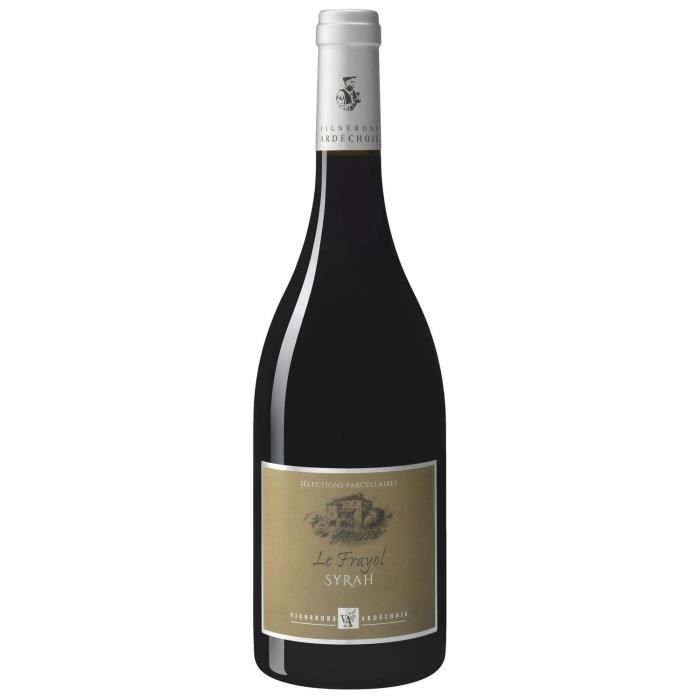 Le Frayol Syrah Vignerons Ardéchois 2018 Côteaux de l'Ardèche - Vin rouge de la Vallée du Rhône
