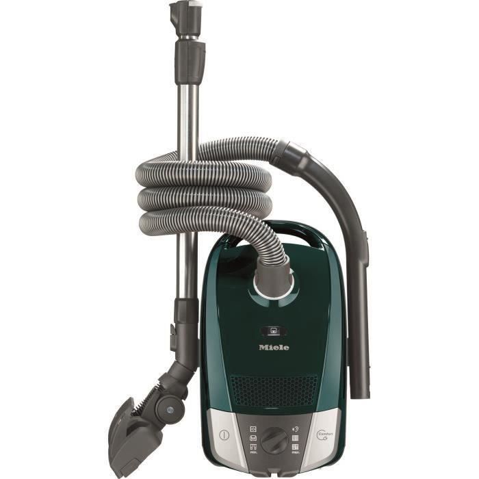 MIELE Compact C2 Excellence Aspirateur traîneau avec sac - 550 W - A+ - 72 dB - 3 accessoires clipsés - Pétrole