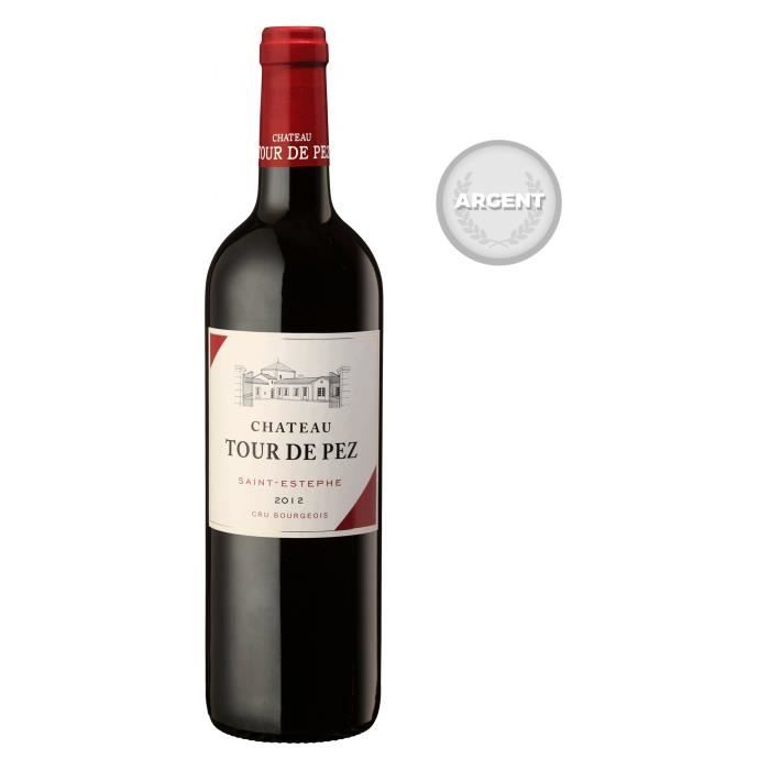 Château Tour de Pez 2012 Saint-Estèphe- Vin rouge de Bordeaux