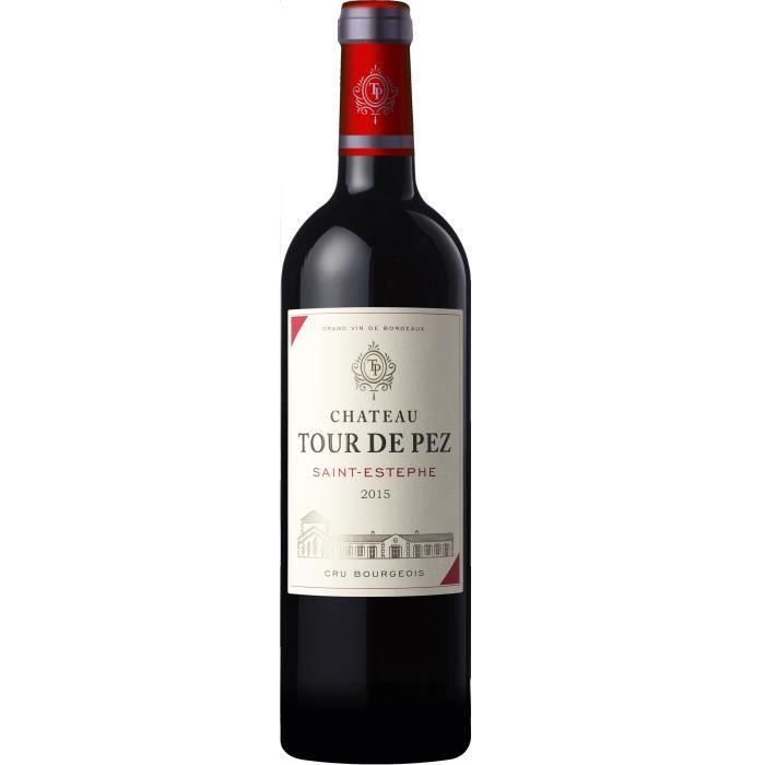 Château Tour De Pez 2015 Saint Estèphe - Vin rouge de Bordeaux