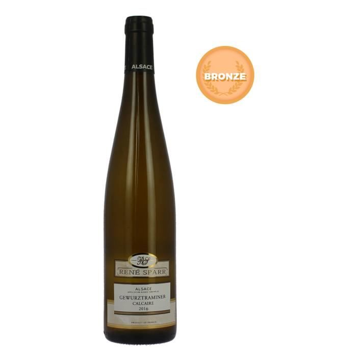 René Sparr 2016 Gewurztraminer - Vin blanc d'Alsace