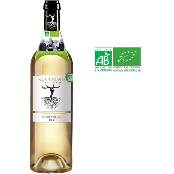 Nos Racines 2018 Monbazillac - Vin blanc du Sud Ouest - Bio