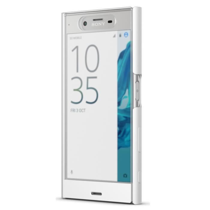 Sony Coque Touch pour Xperia XZ Blanc