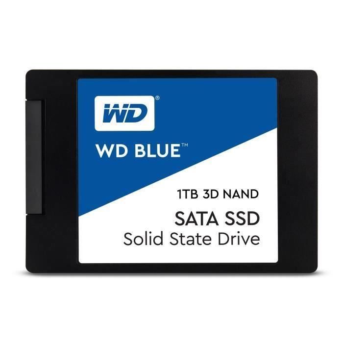 WD Blue™ - Disque SSD Interne - 3D Nand - 1To - 2.5- (WDS100T2B0A)