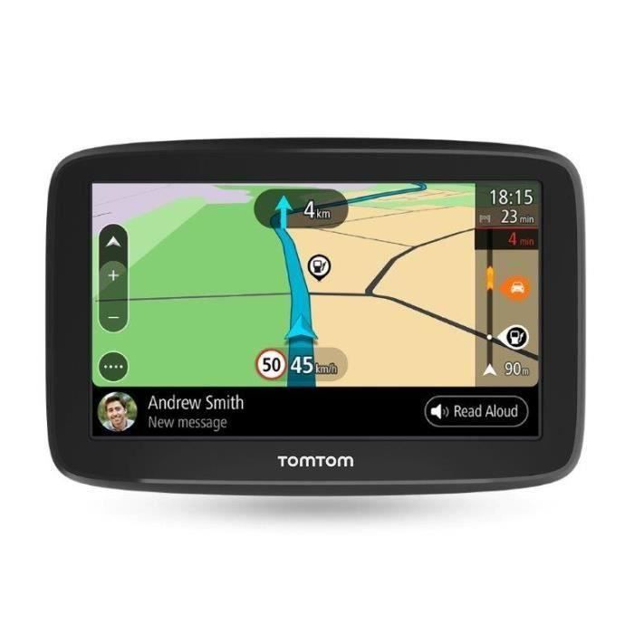 TomTom GO Basic 6'' - GPS auto 6 pouces, cartographie Europe 49, Wi-Fi intégré
