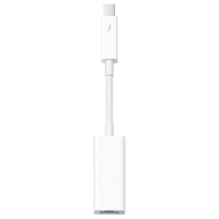 Apple Adaptateur Thunderbolt vers Ethernet Gigabit