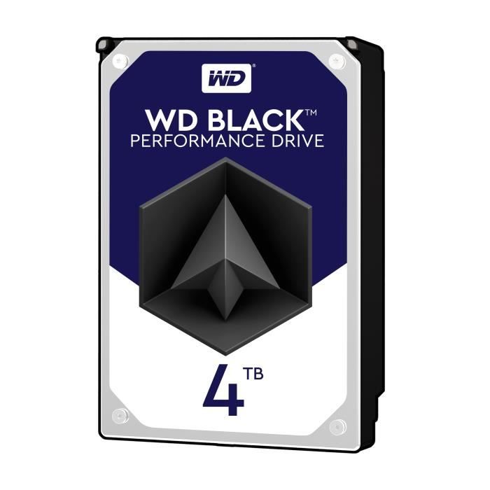WD Disque dur interne Black 4To 128Mo 3.5- WD4004FZWX
