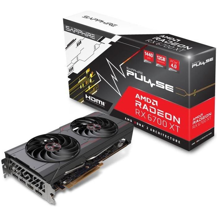 ASUS TUF RX6700XT O12G GAMING AMD Radeon RX 6700 XT 12 Go GDDR6 Neuf - vue 5