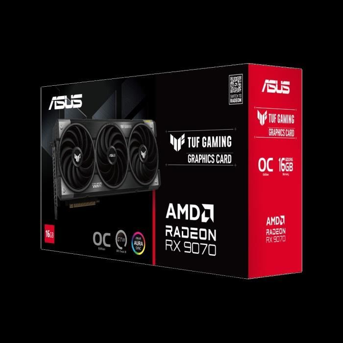 Carte graphique – ASUS – TUF-RX9070-O16G-GAMING