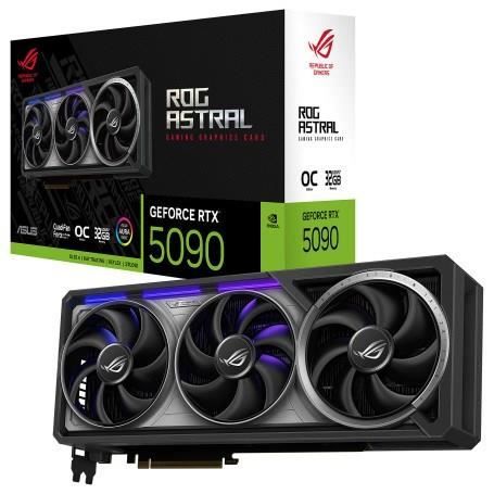 Carte graphique – ASUS – ROG Astral – RTX5090-O32G-GAMING NVIDIA GeForce RTX 5090 32 Go GDDR7