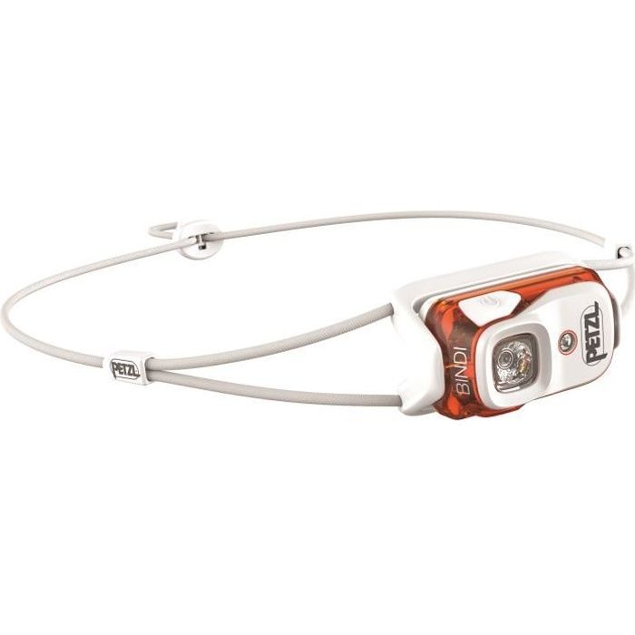 PETZL Lampe frontale BINDI Blanc / Corail PETZL Lampe frontale BINDI Blanc / Corail