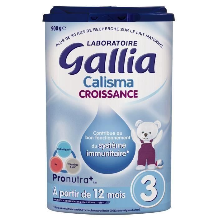Gallia calisma croissance 3 maxi format x 2 - Gallia