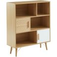Bibliotheque 2 portes