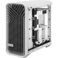 Boîtier PC - FRACTAL DESIGN - Torrent White TG Clear Tint - SSI-CEB - Air flow optimisé avec 5 ventilateurs inclus --1