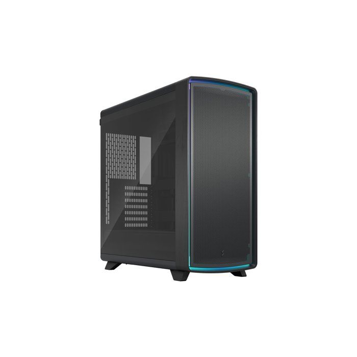 Boîtier PC Moyen Tour FRACTAL DESIGN Summit Ambience Blackout TG Tint ARGB Gen 2 Verre trempé