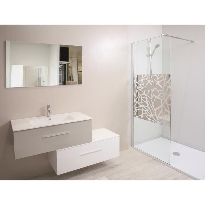 Aqua Paroi De Douche Italienne Fixe Terra 120 X 200 Cm Verre Trempe 10 Mm Barre De Soutien Horizontale Achat Vente Porte De Douche Paroi De Douche Terra 120 Cdiscount