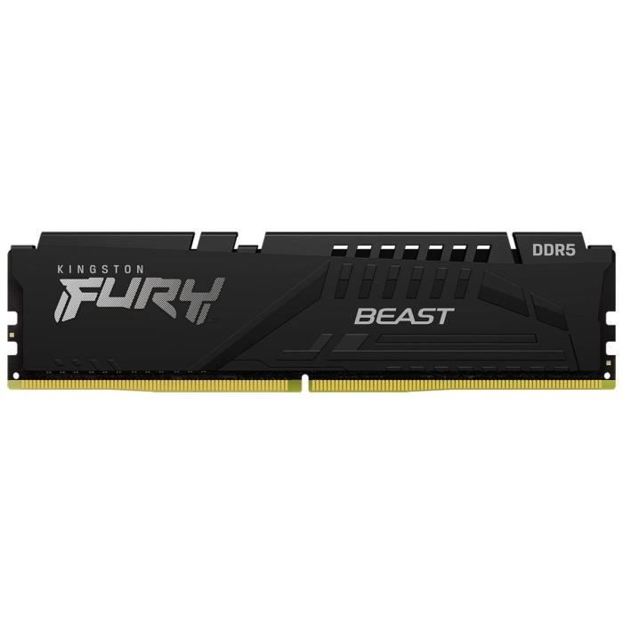 KINGSTON TECHNOLOGY FURY Beast - Mémoire PC RAM - 16 Go - DIMM DDR5 - 5200 Mhz