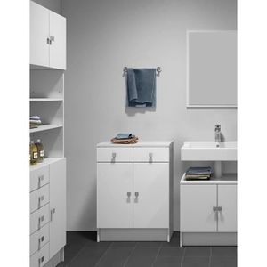 Meuble Salle De Bain 60 Cm Achat Vente Meuble Salle De Bain 60