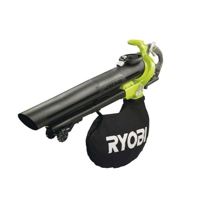 Souffleur RYOBI RBV36B – 36V Brushless, 3-en-1, Collecteur 45L, Vitesse 235 km/h - vue 4