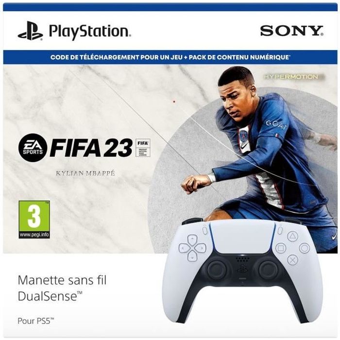 Manette Sans Fil Dualsense + FIFA 2023 - vue 2