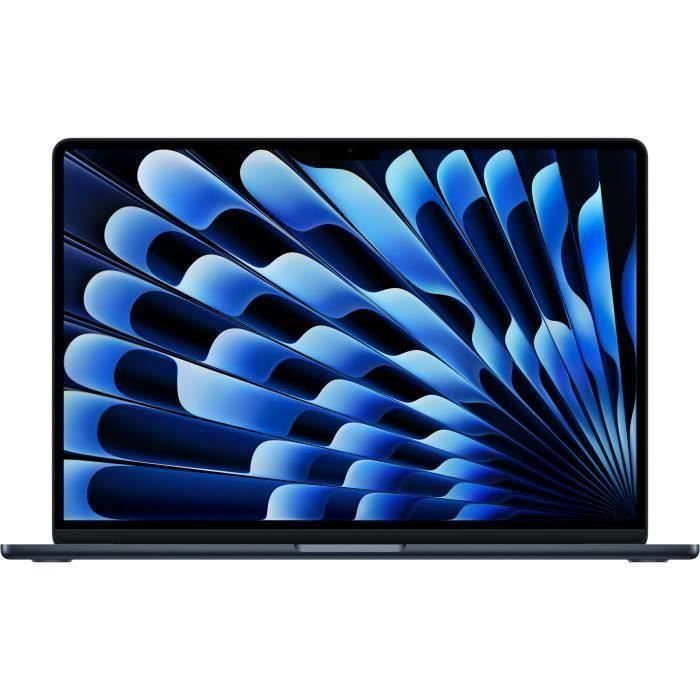 Apple - 153 MacBook Air M4 (2025) - RAM 16Go - Stockage 256Go - CPU 10 cœurs - GPU 10 cœurs - Minuit