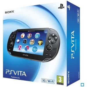CONSOLE PS VITA Console portable - Sony - PS Vita - Noir - 3G WiFi