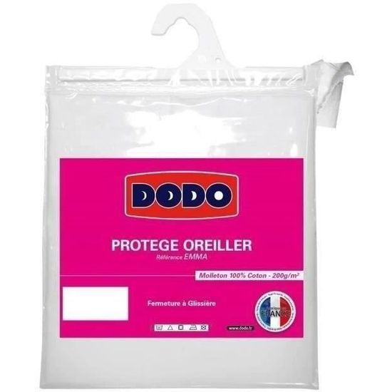 DODO Protège-oreiller Emma 60x60 cm