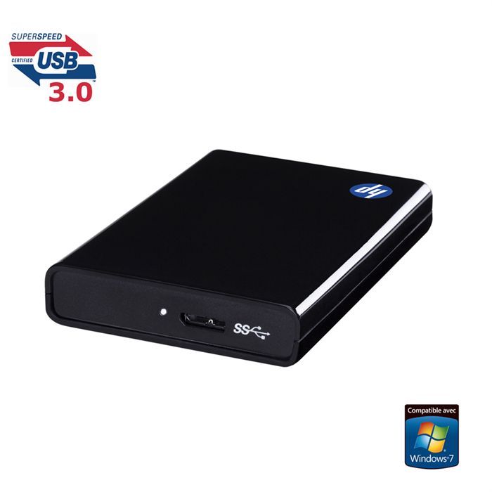 Sonnics 500 GO Bleu Disque dur externe portable USB 3.0 Super