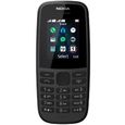 Téléphone mobile - Nokia - 105 TA1175 DS FR NOIR - Batterie longue durée - Design ergonomique-0