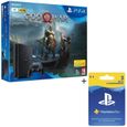 Pack Nouvelle PS4 1 To + God of War Jeu PS4 + Abonnement Playstation Plus 3 Mois-0