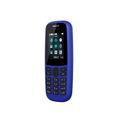 Téléphone mobile - NOKIA - 105 TA1175 DS FR BLEU - Batterie longue durée - SMS - Bleu-0