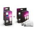 Philips Hue Lot 3 ampoules E27 White and Color Ambiance-0